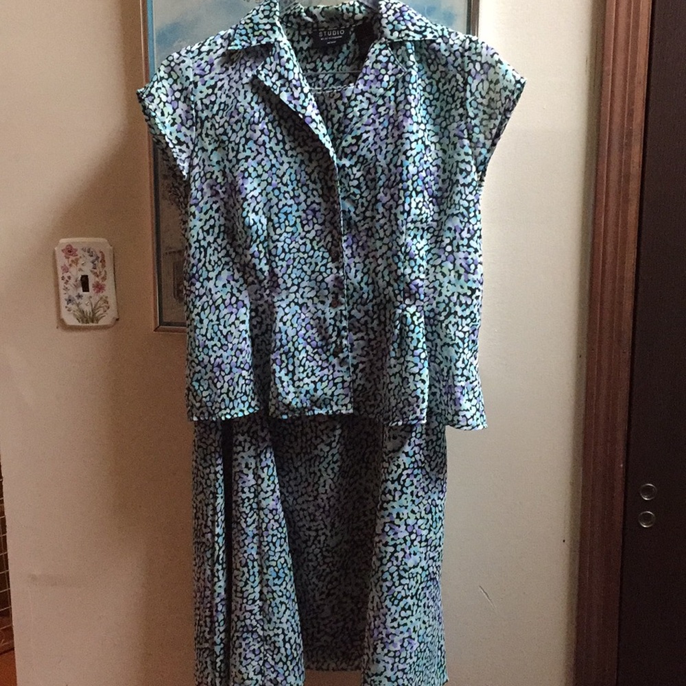 Bundle: Liz Claiborne midi skirt & top